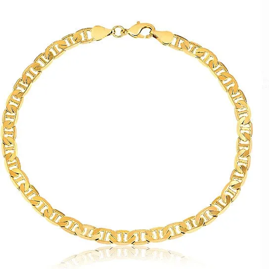 14k Gold Filled MARINER ANKLET 10"