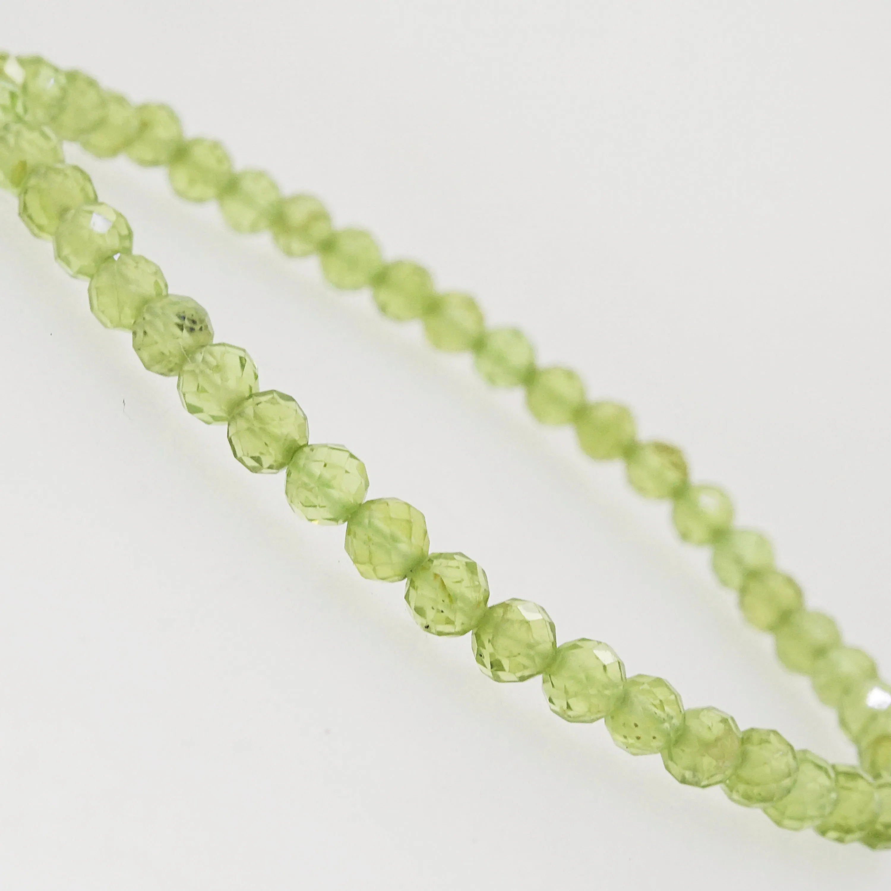 A-Grade Peridot Faceted 4mm