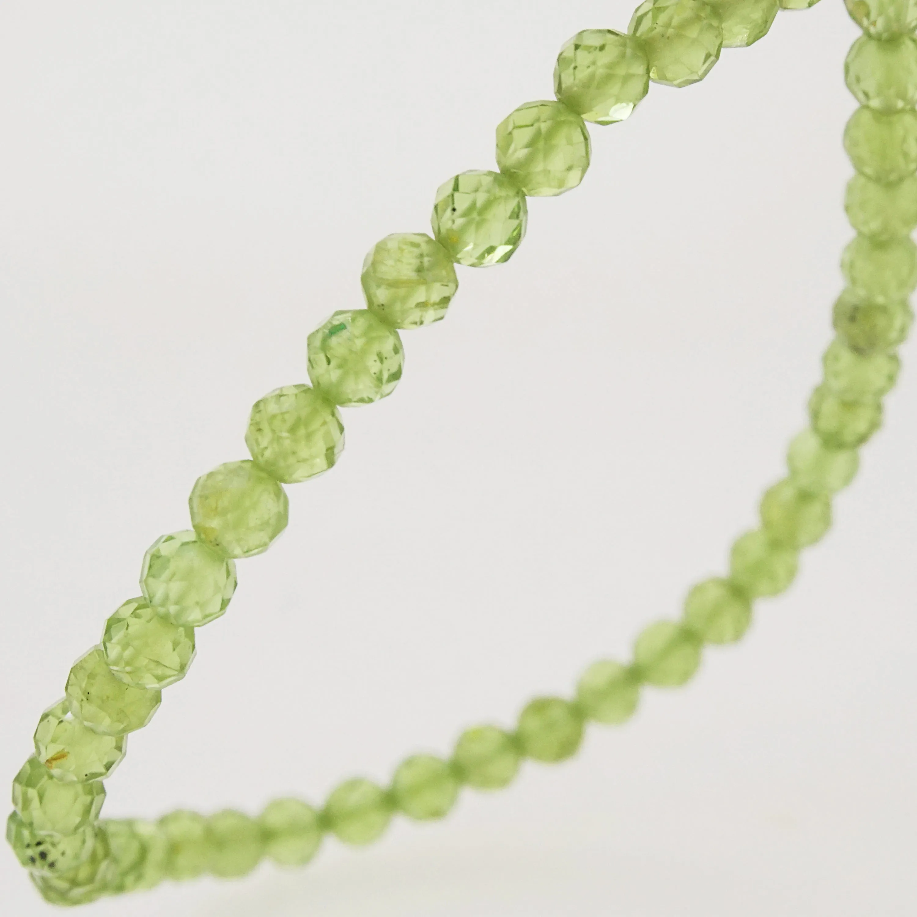 A-Grade Peridot Faceted 4mm