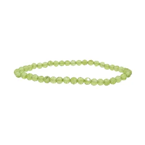 A-Grade Peridot Faceted 4mm