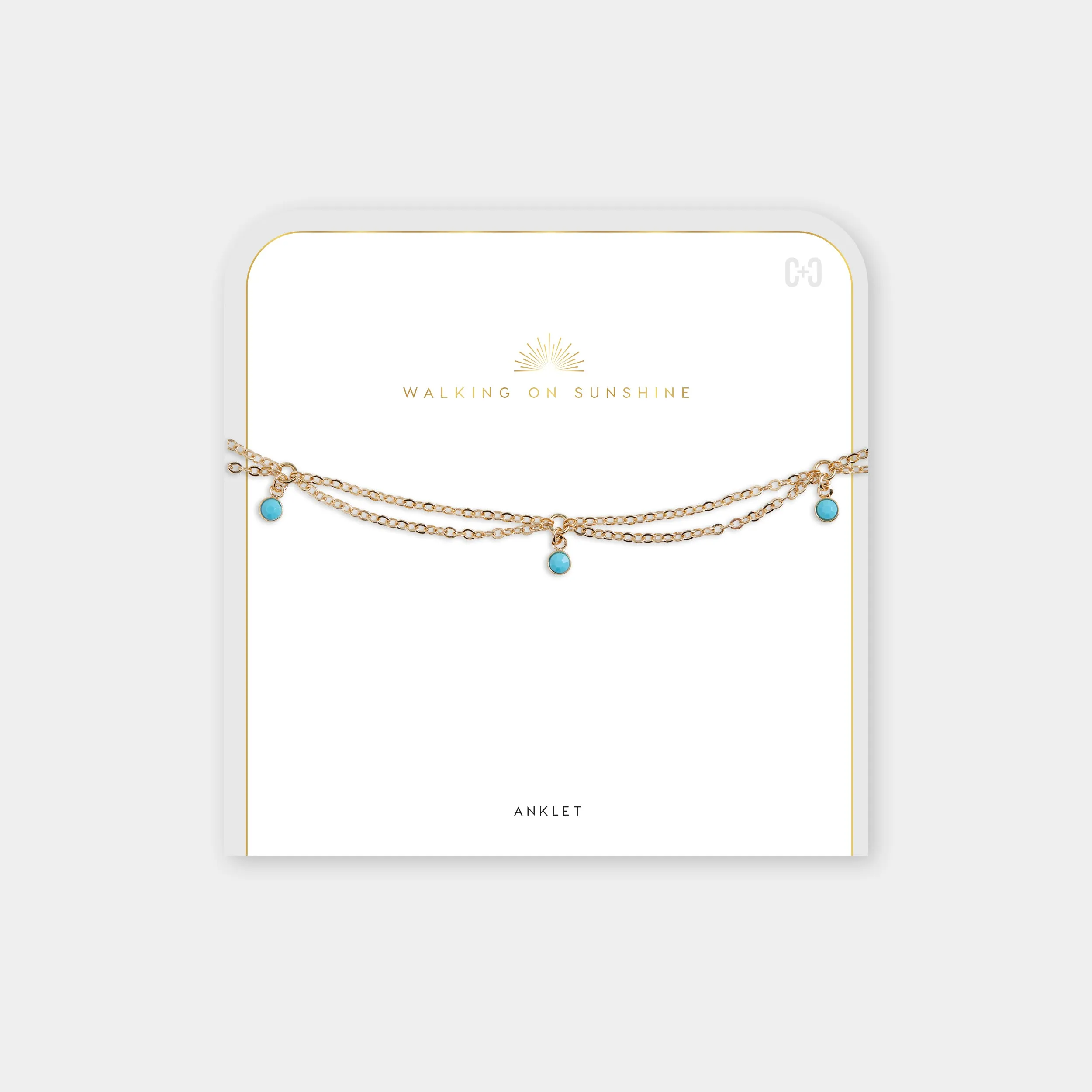 Aelia Anklet - Gold