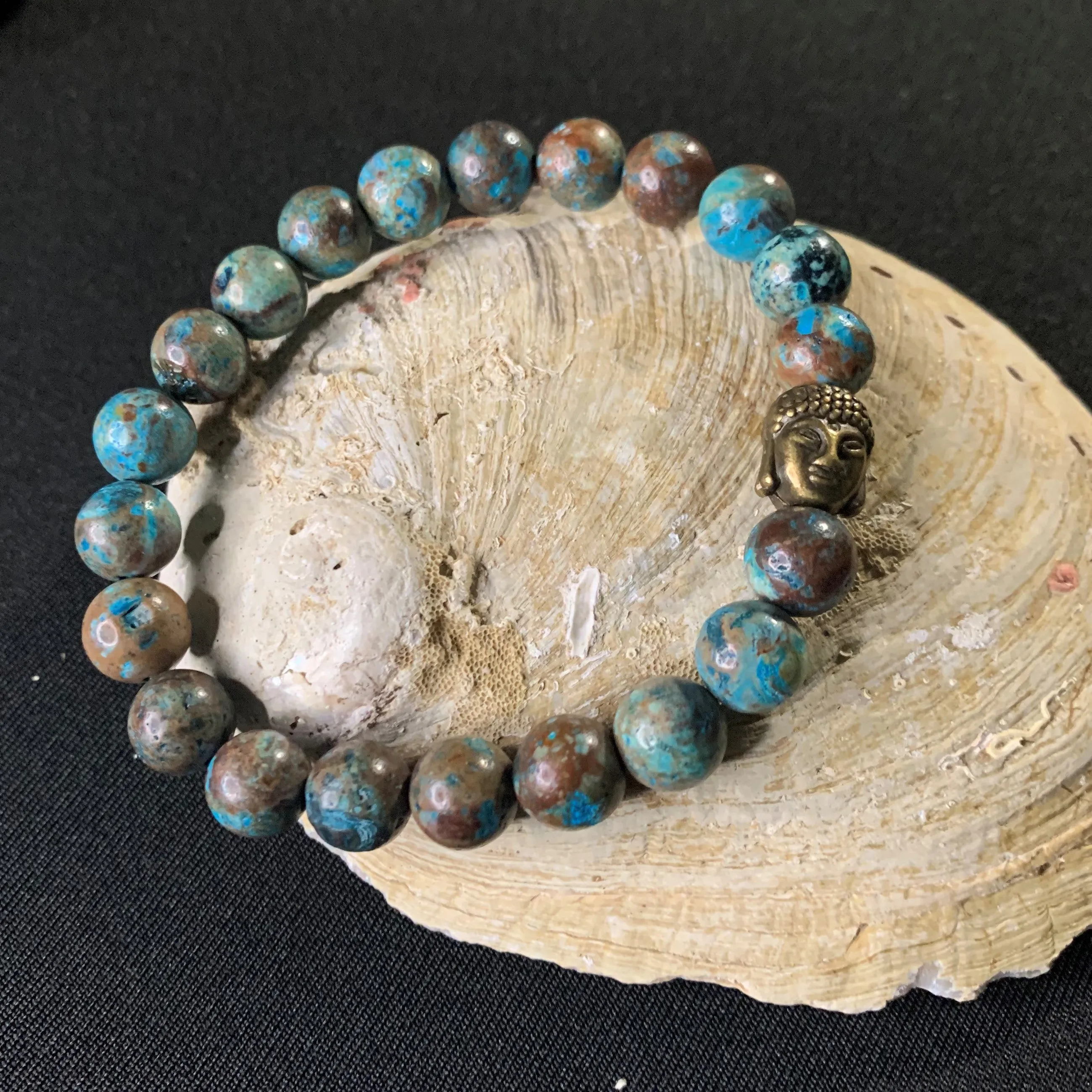 Aqua terra bracelet, jasper land of water