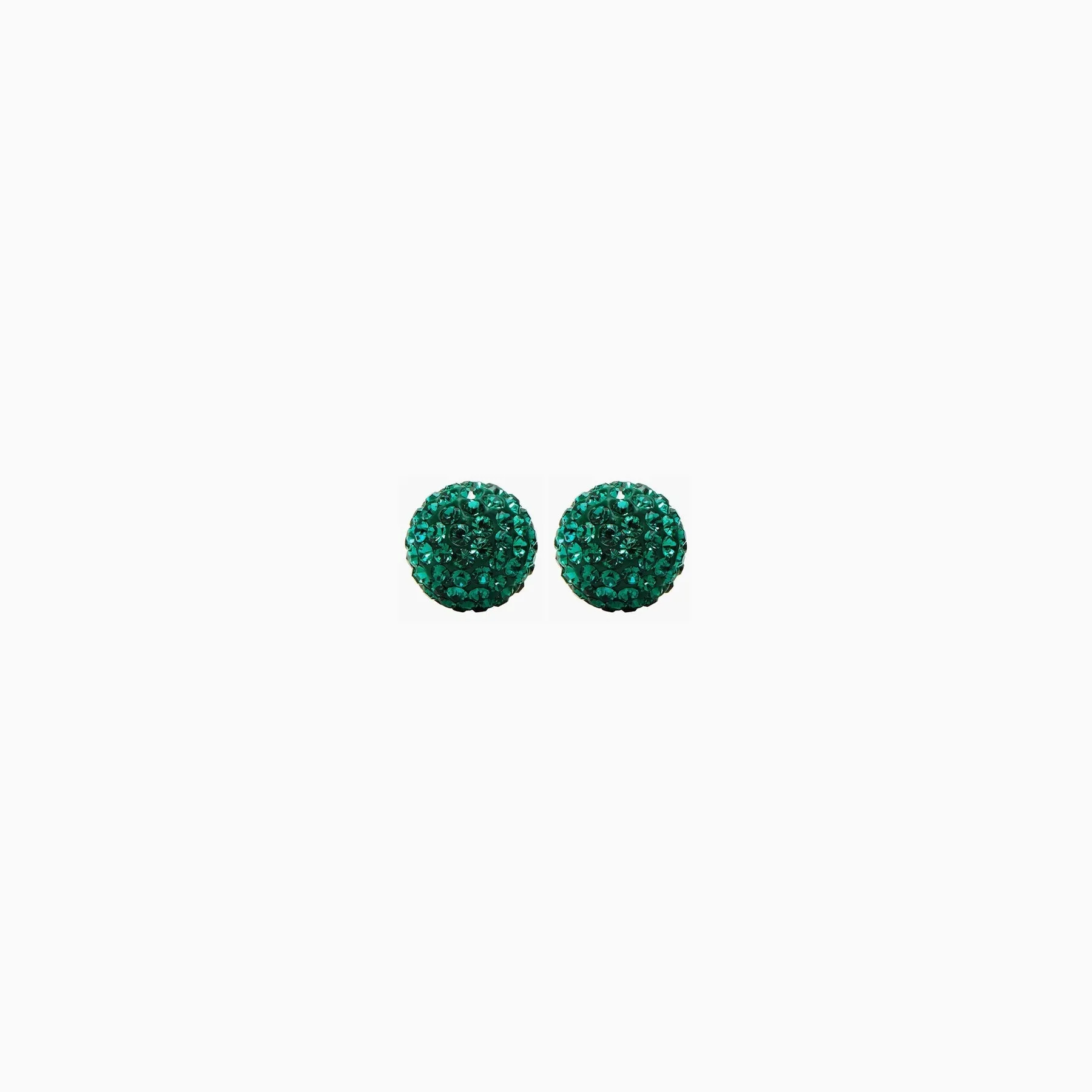 Birthstone Sparkle Ball Studs