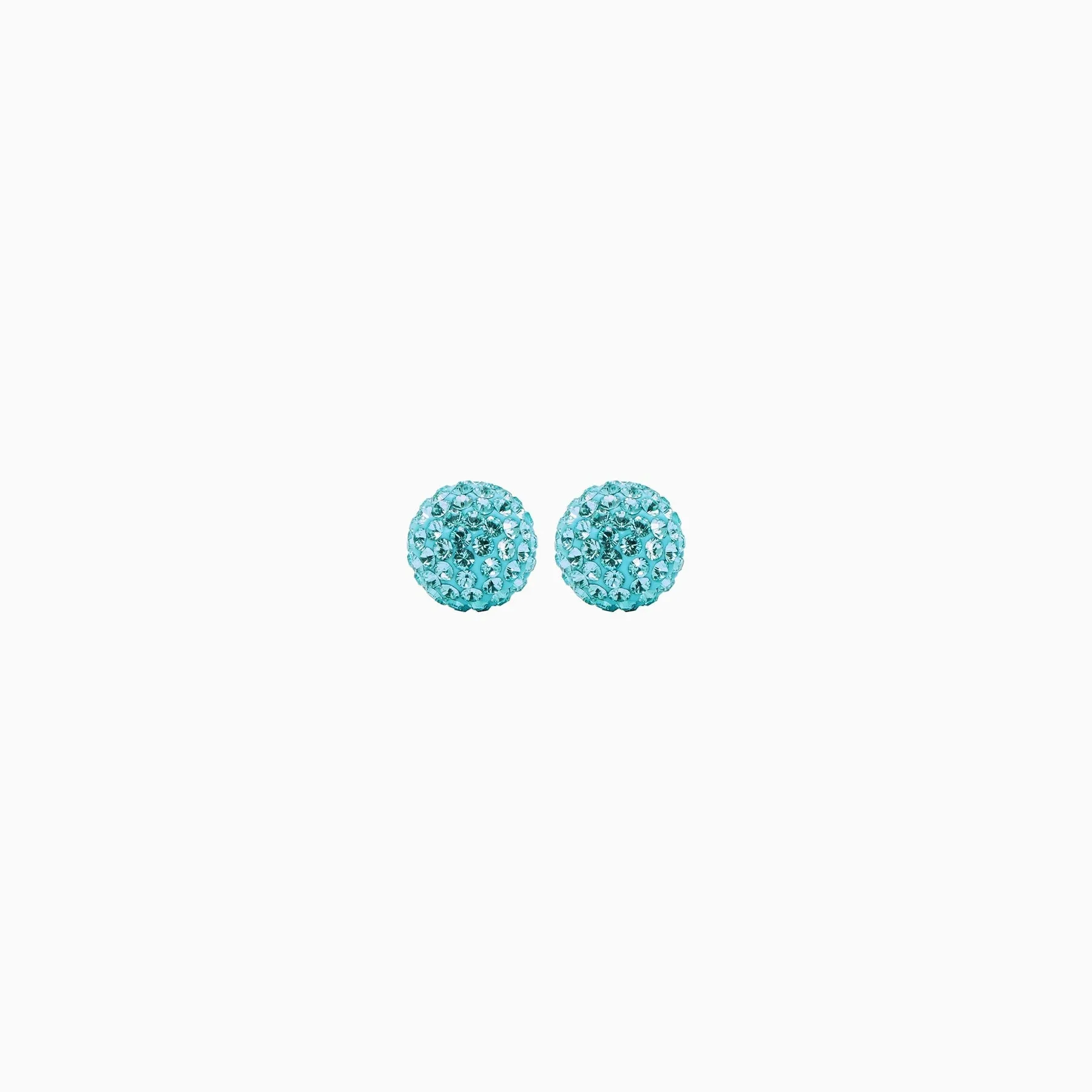 Birthstone Sparkle Ball Studs