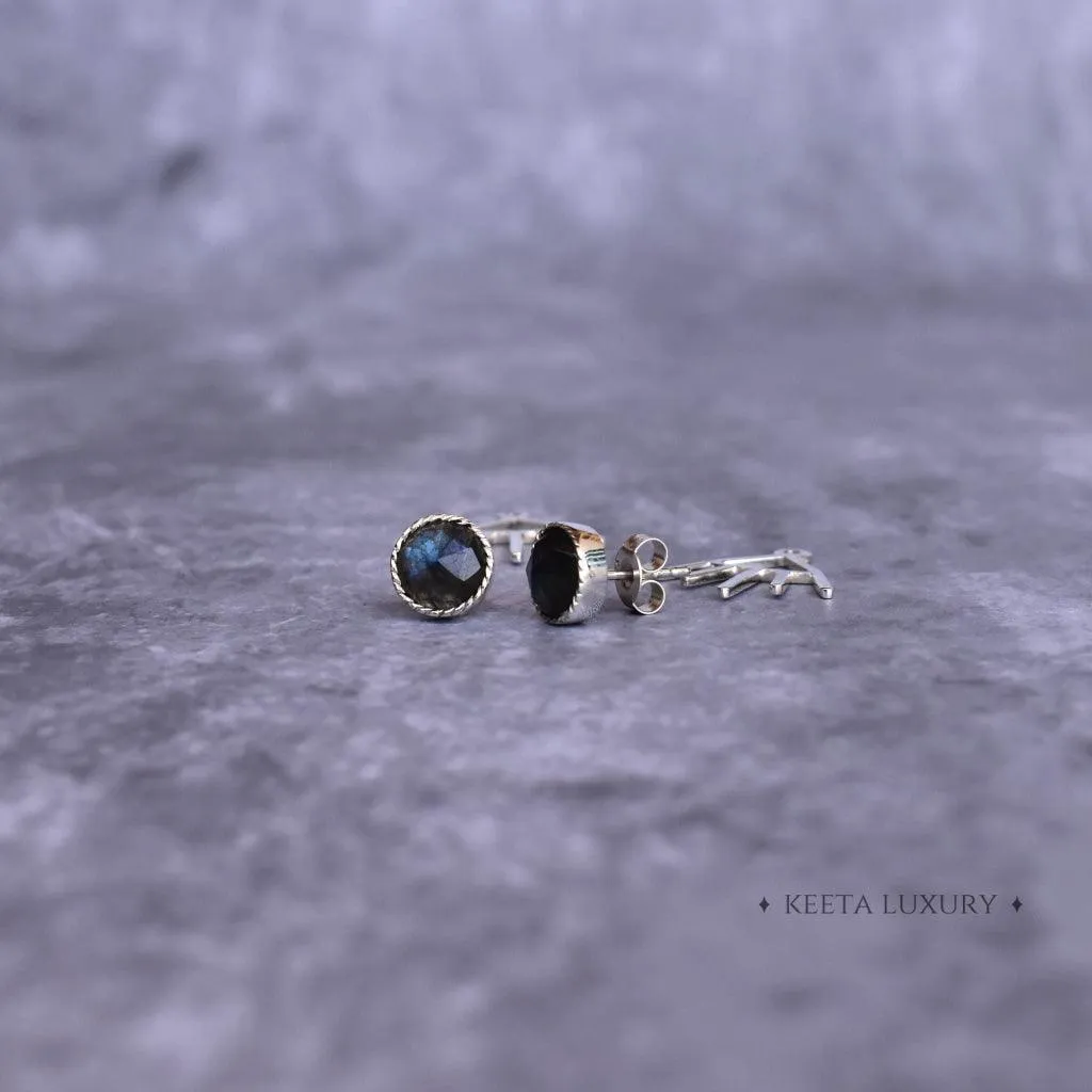 Boho Elegance - Labradorite Stud