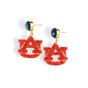 Brianna Cannon Mini AU Logo Earrings