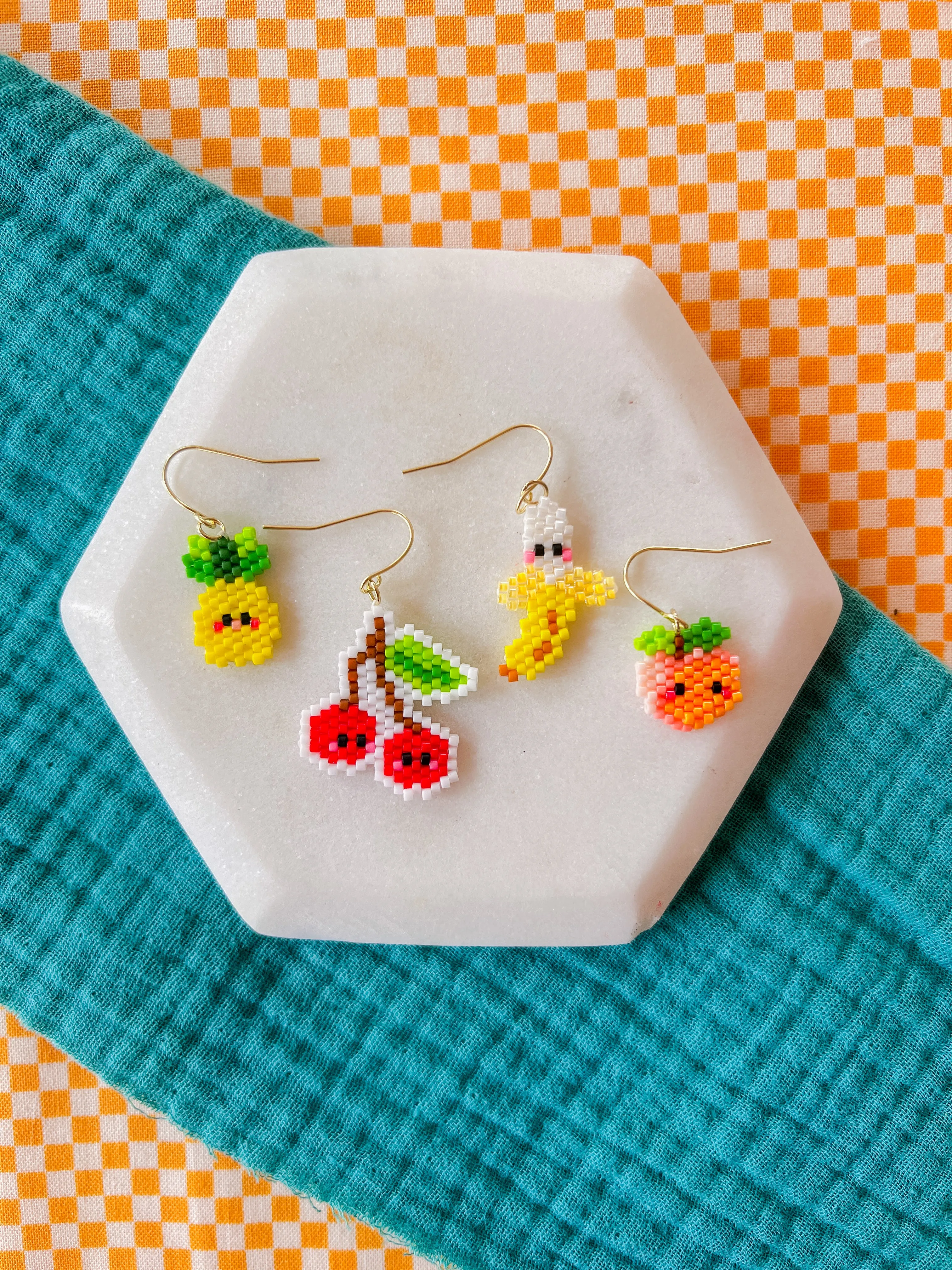 Cherry Cuties | Beaded Earrings