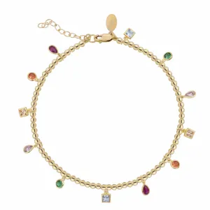 Confetti | Charm Anklet