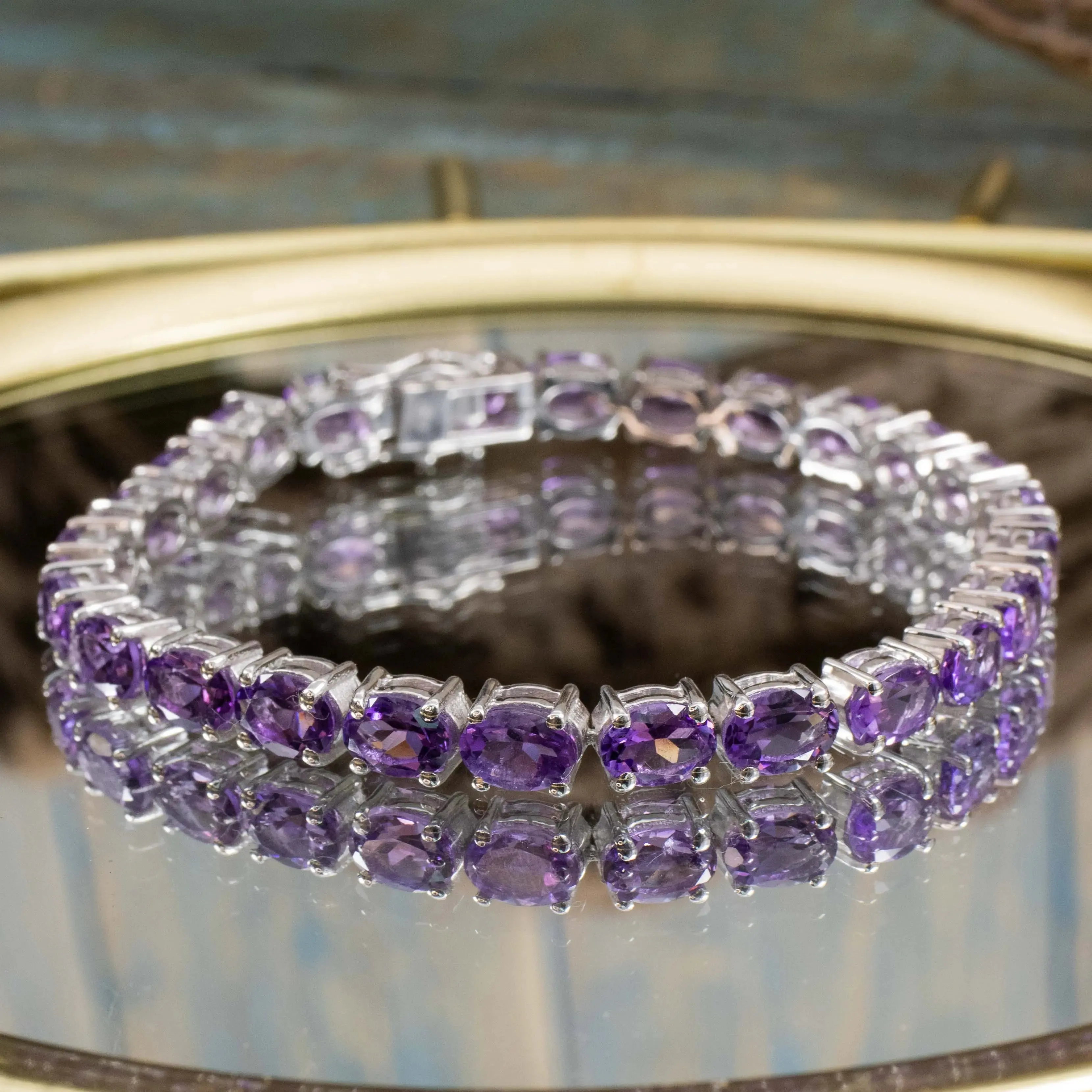 Crystal Tennis Bracelets