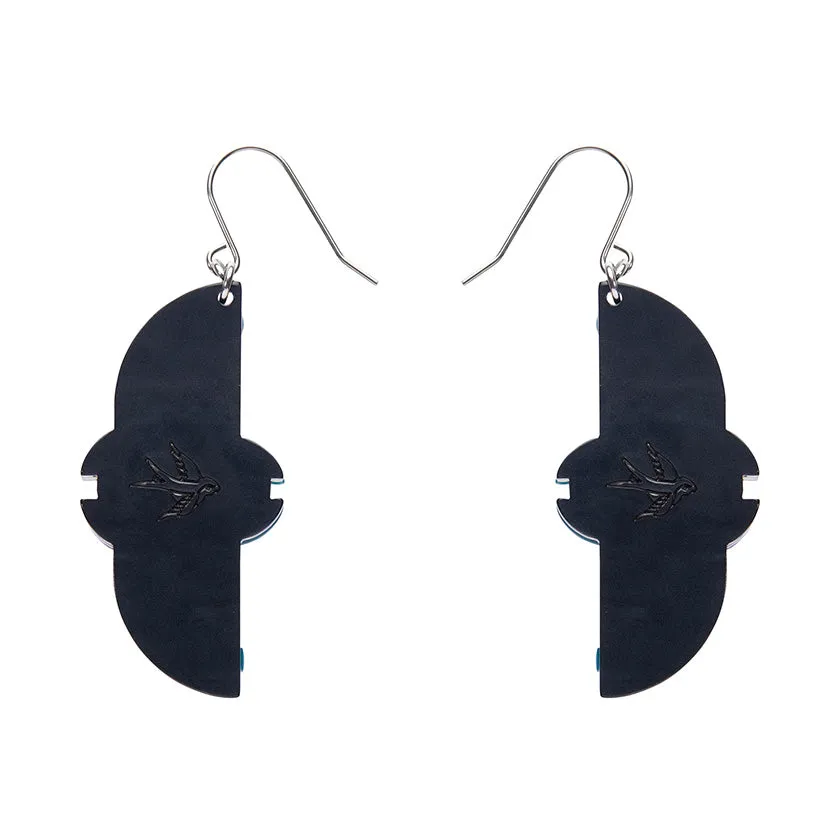 Erstwilder Untamed Elegance -  Regal Intrigue Drop Earrings