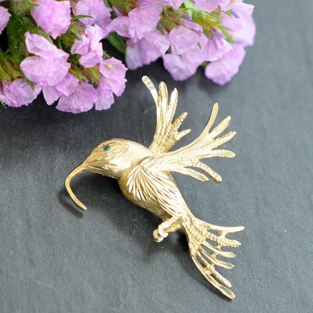 Flying Bird Brooch