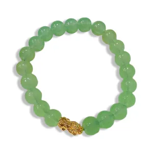 GOLD PIYAO | 24K Peridot Birthmonth Beads Lucky Piyao Bracelet