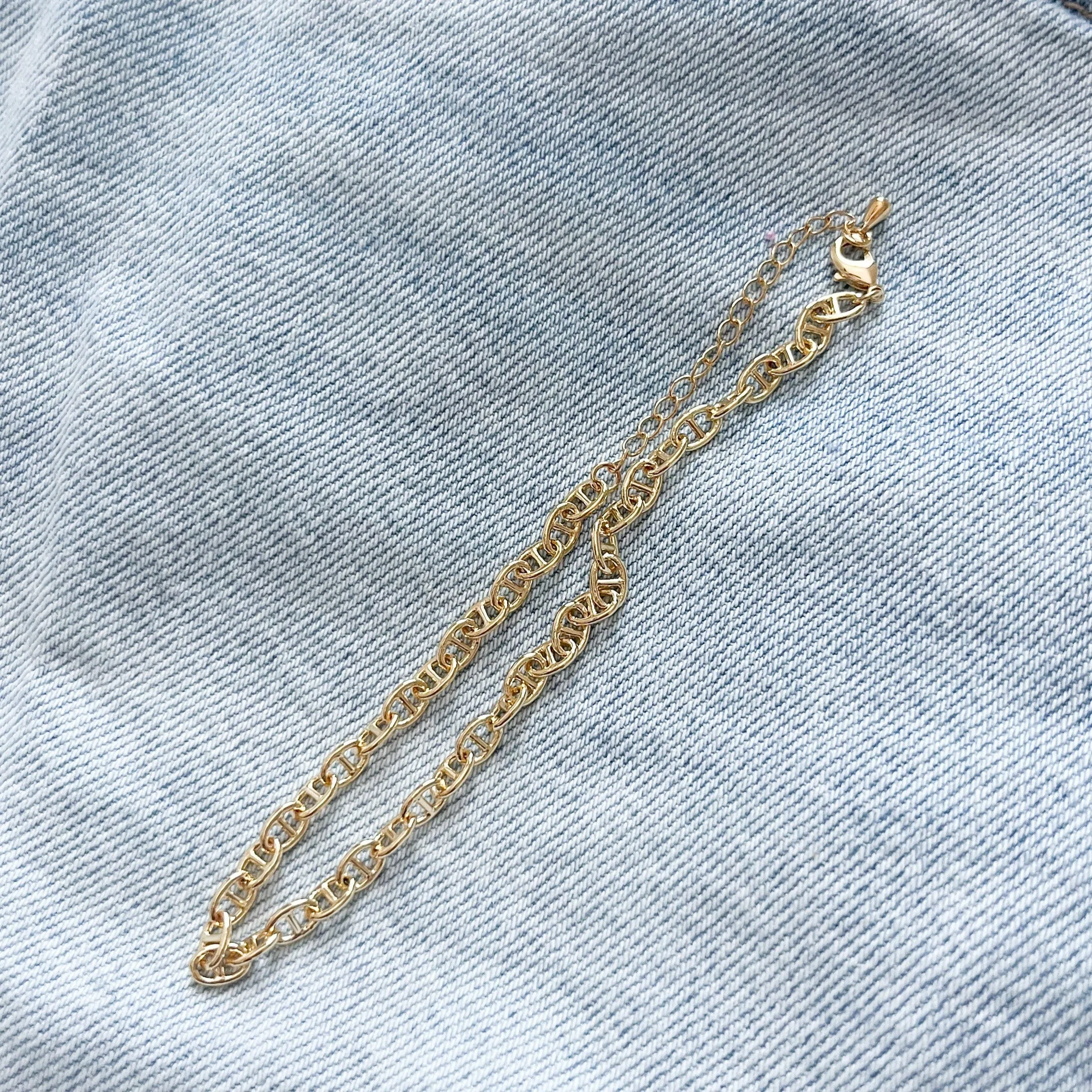 Golden Marine Anklet