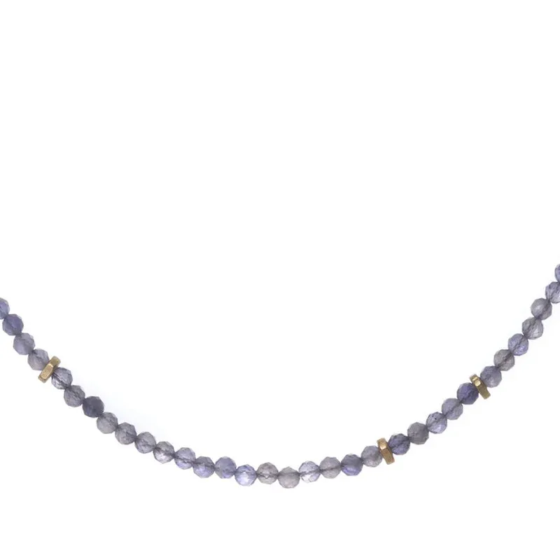 Hailey Gerrits Oso Necklace (Iolite)