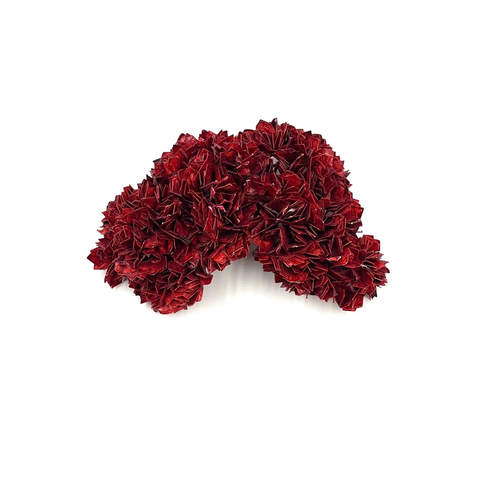 Hanna Liljenberg - Bright Red Flora Brooch