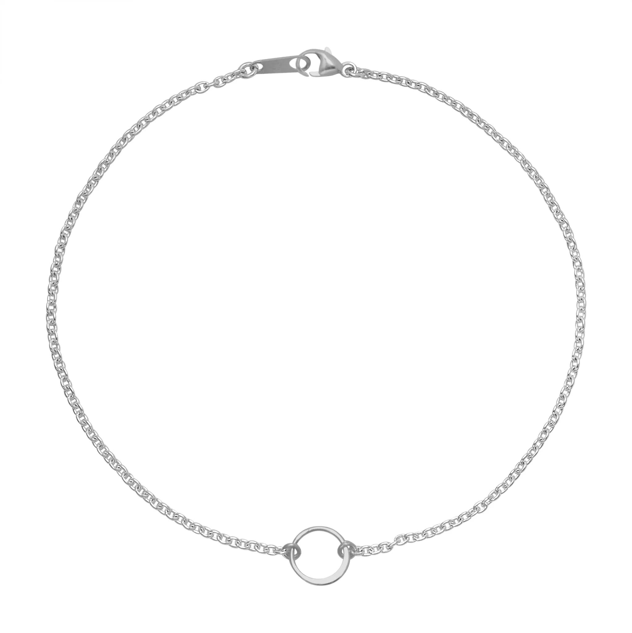 Karma Anklet | Sterling