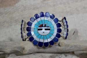 Lapis Sunface Bracelet