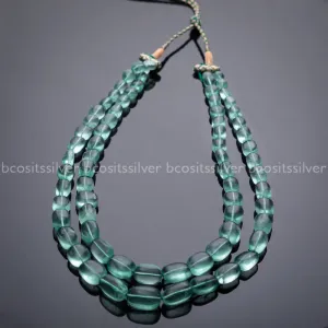 LIGHT GREEN BEAD MALA - 1632