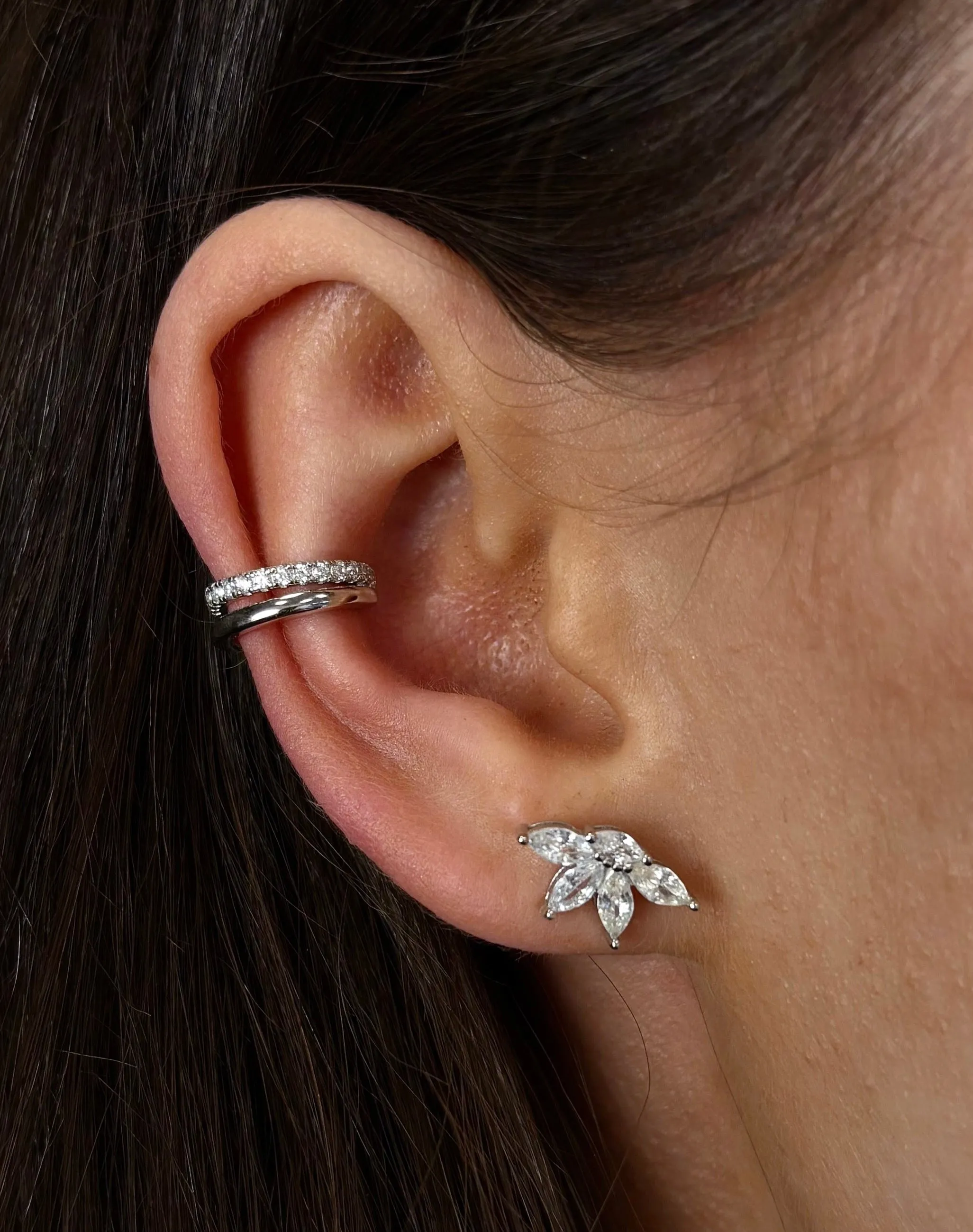 Lisa's Ear Stack Bundle in Silver