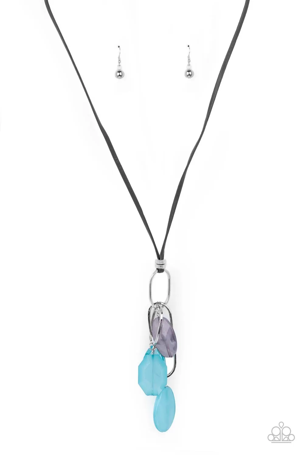 Necklace Fundamentally Flirtatious - Blue N75