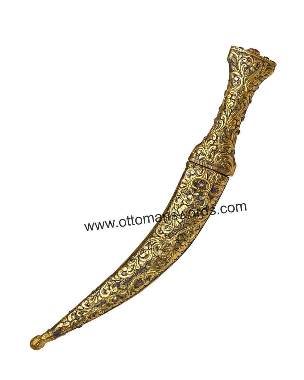 Ottoman Turkish Coral Dagger