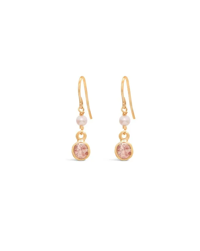 Princess ~ Diana Small Earrings in Gold