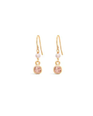 Princess ~ Diana Small Earrings in Gold