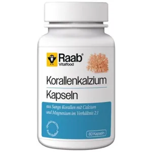 RAAB Vitalfood coral calcium capsules