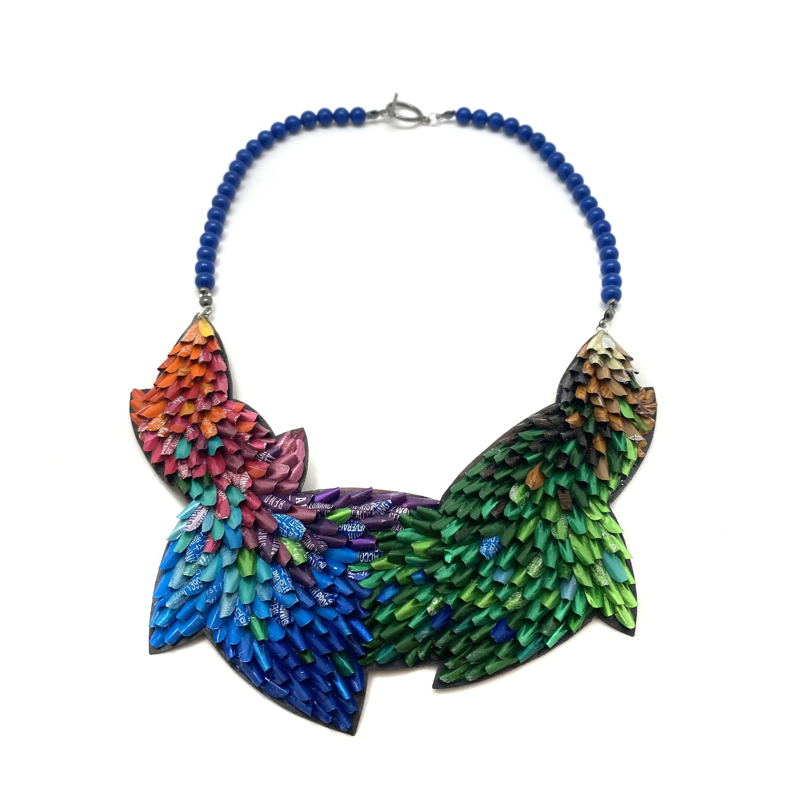 Rainbow Petals Layered Necklace