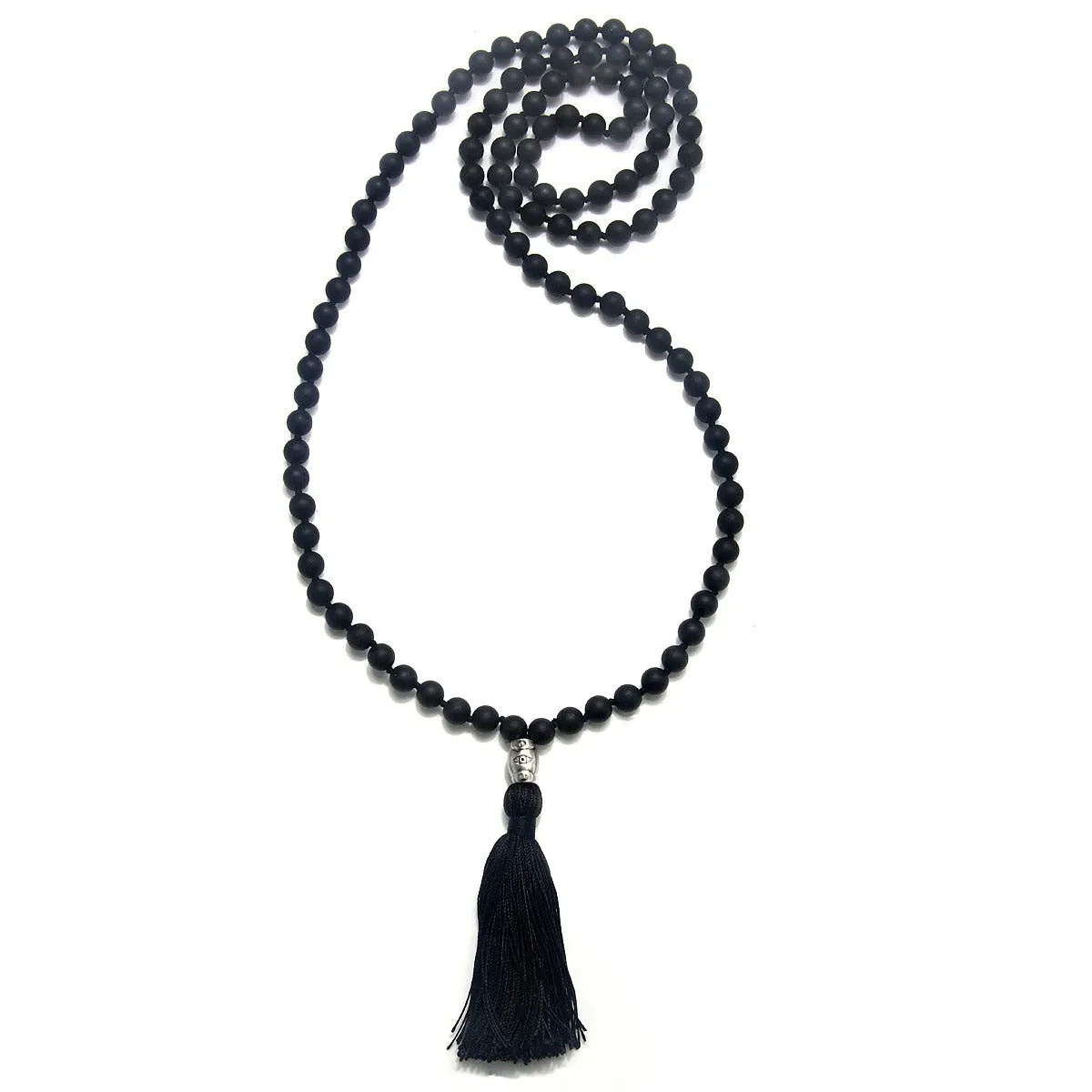 Reflections Matte Onyx Gemstone Mala