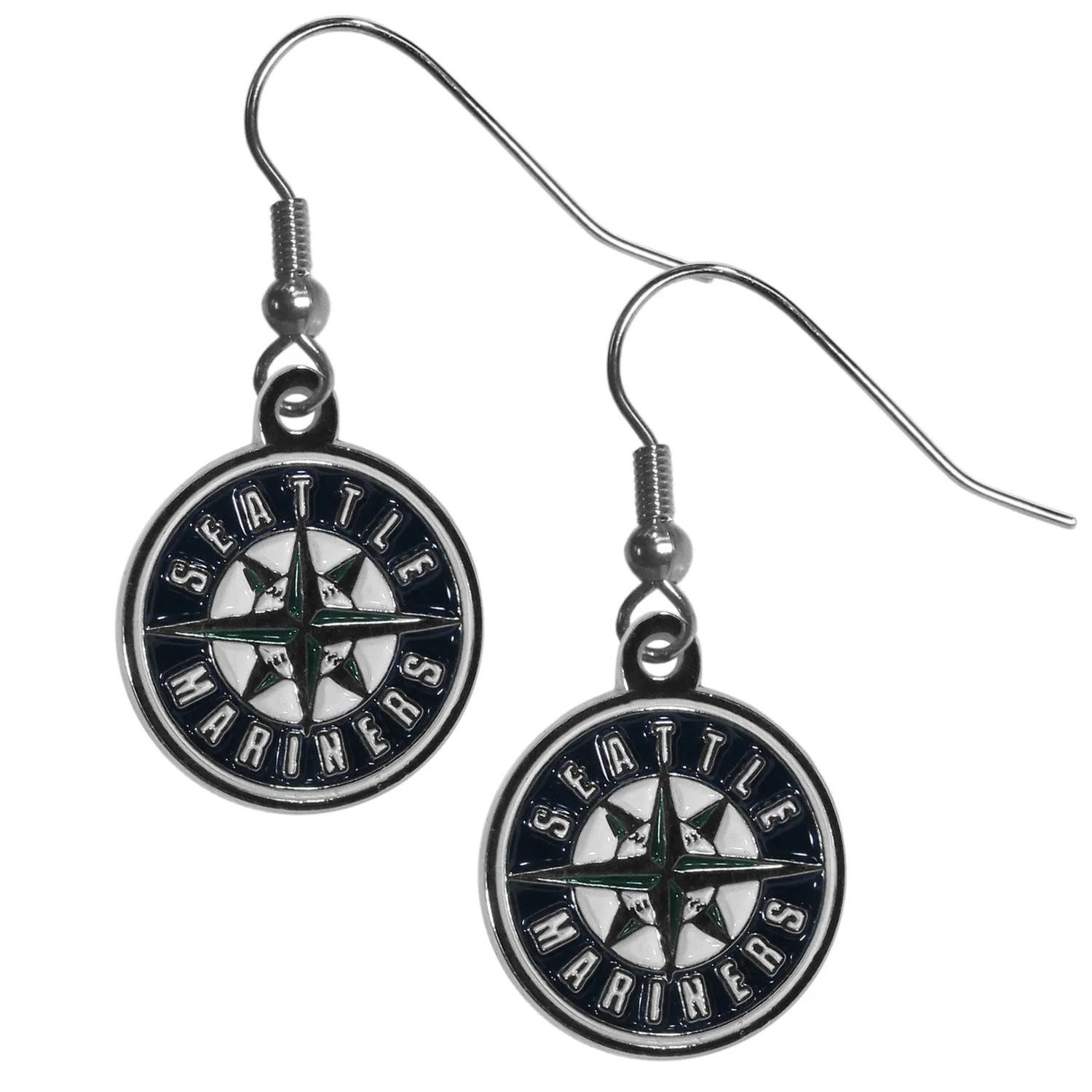 Seattle Mariners Dangle Earrings