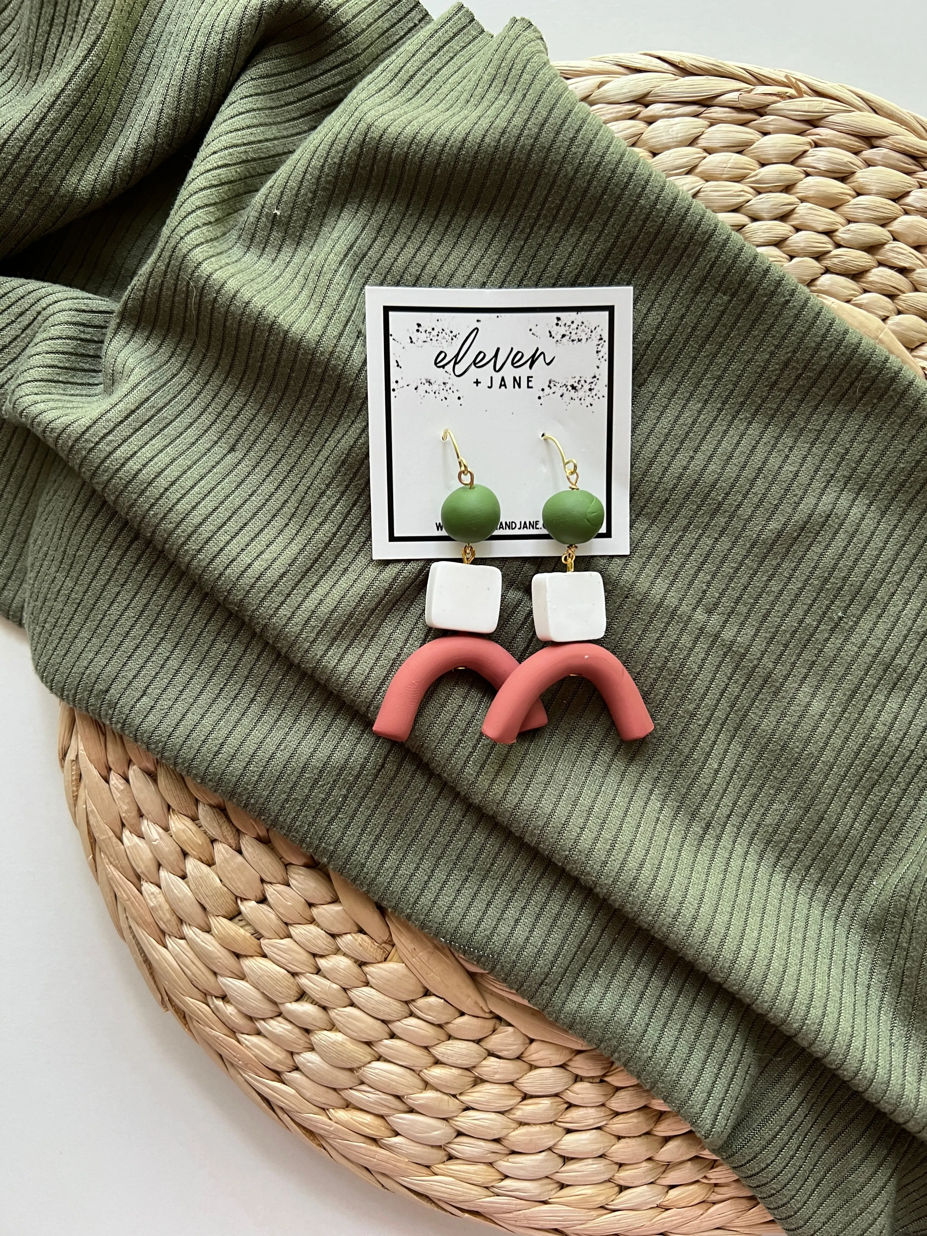 Sequoia | Clay Earrings