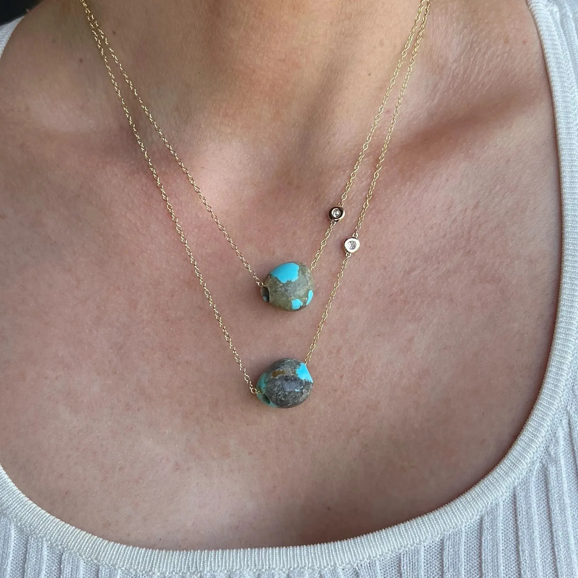 Turquoise Nugget Necklace