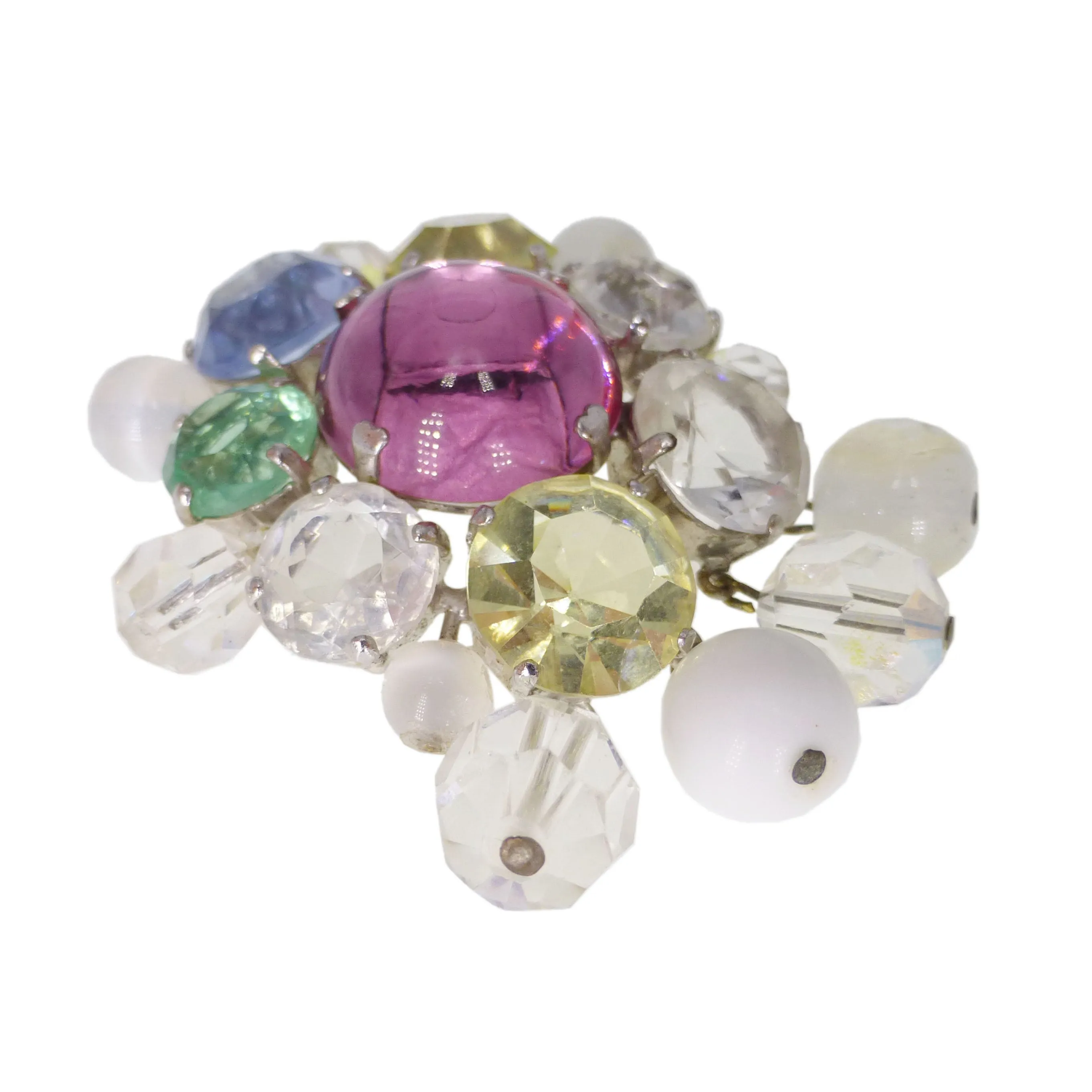 Vintage Christian Dior Paste Glass Bubble Brooch (AF)