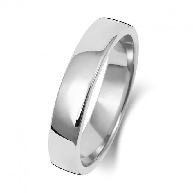 Wedding Band 9K Soft Court 4mm-1.2 Wedding  Ring W134WL