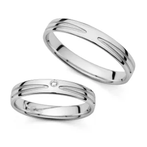 Wedding Band Set (Promise Rings) 364